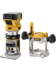 Dewalt affleur/defonce 18v 5ah bl 6-8 mm 2