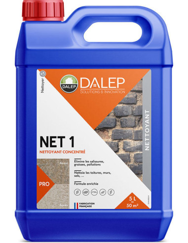 Dalep net1 nettoyant 5l concentre