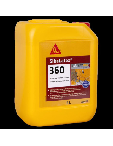 Additif Mortier Sikalatex Pro 360 5L