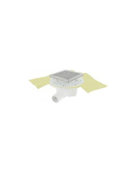 Siphon de sol plat sicax15ihnc sh+grille