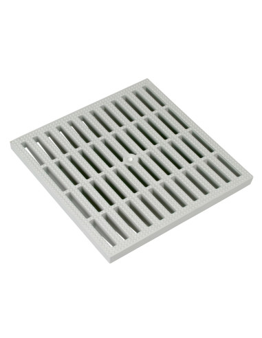 Regard grille pieton pvc30x30