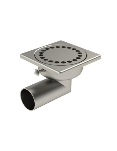 Limatec siphon inox 10x10 horiz d40