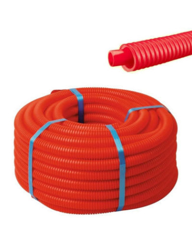 Per tra tube 12x100m gaine rouge