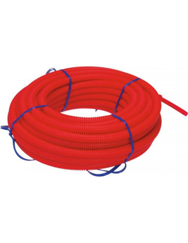 Per tra tube 16x25m gaine rouge