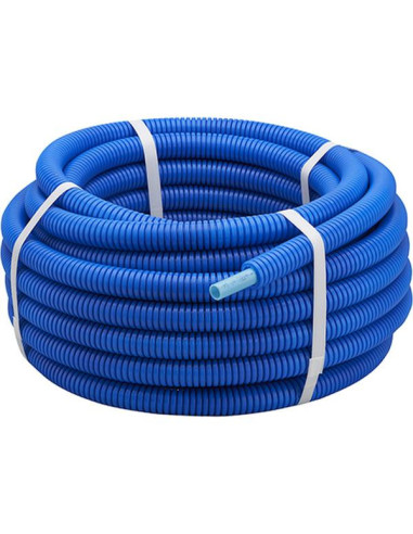 Per tra tube 12x25m gaine bleu