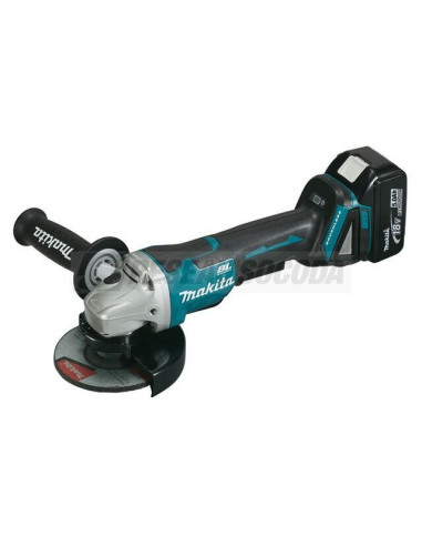 Makita meuleuse 125mm homme mort 18v 5ah