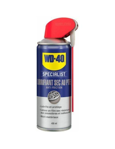 Wd40 specialist lubrifiant sec ptfe 400ml