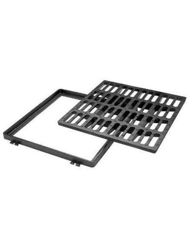 Fonte grille plte 40x40 c250 pmr