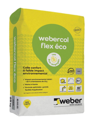 WEBER COL FLEX GRIS 25 KG