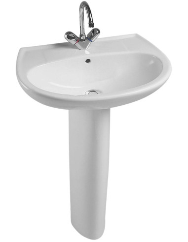 Lavabo nf brive Jacob Delafon 54cm blanc