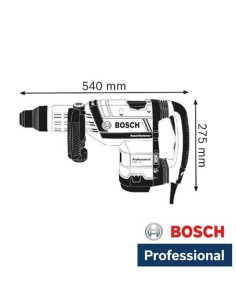 Bosch perfo-burineur sds-max 1700w 19j gbh1252dv 2
