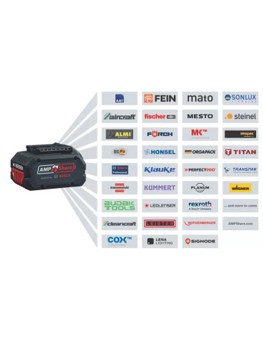 BATTERIE BOSCH 18V 5A LI-ION
