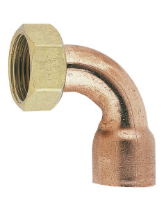 Ecrou a douille coude 016 1/2