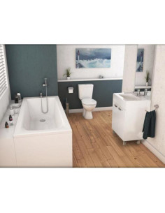 Ideal ulysse+ meuble vasque 60cm 1vasq blanc 2