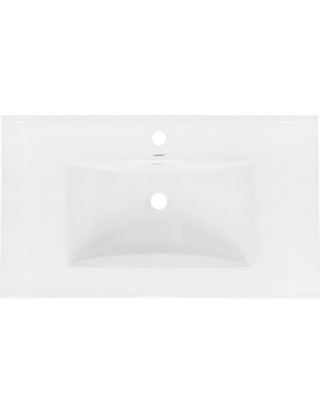 Oze plan vasque 60cm ceramique blanc