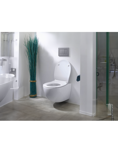 Abattant double rock blanc Abattant double rock blanc