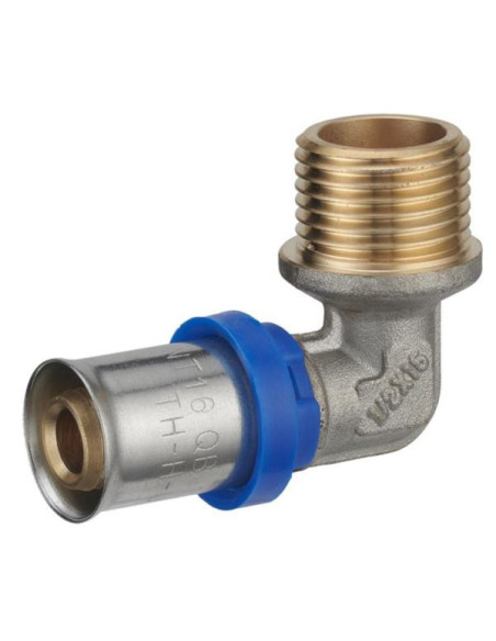 Sertir coude m dn16 1/2