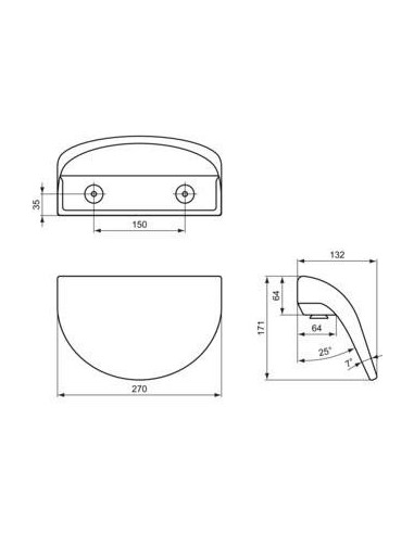 Kheops appui tete baignoire blc
