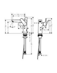 Mitigeur Hansgrohe Talise E 150 2