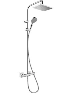 Hg colonne de douche vernis shape d230 chrome