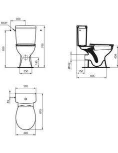 Ulysse cuvette blanc 2