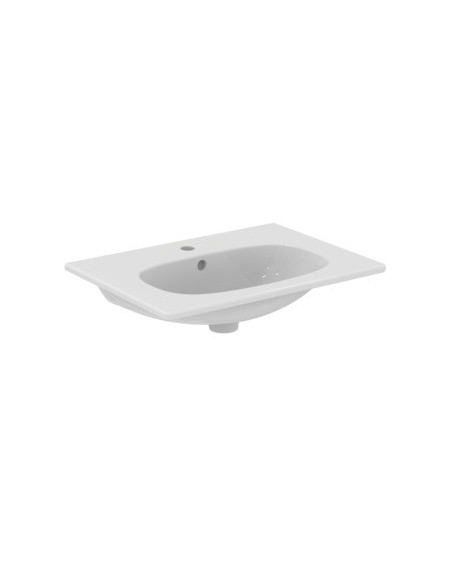 Lavabo-plan Ideal Standard Tesi 63x45cm blanc