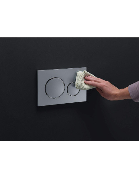 Plaque declenchement Geberit inviolable