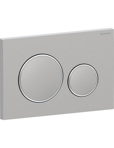 Plaque declenchement Geberit inviolable