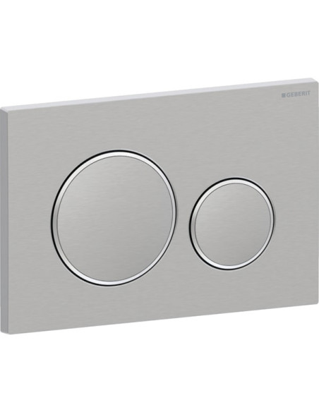 Plaque declenchement Geberit inviolable