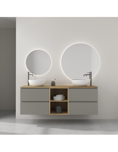 OZE MIROIR LED HIBOO ROND 70CM