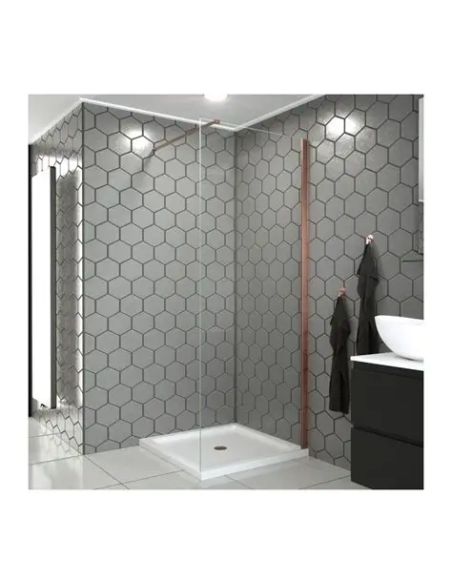 OD PROFILÉ DE DOUCHE CUIVRÉ BROSSÉ